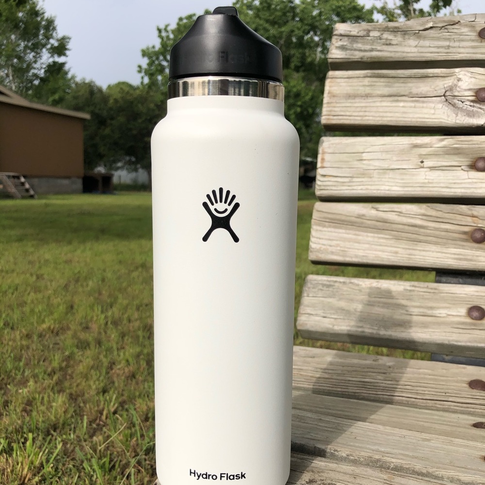 White Hydro Flask